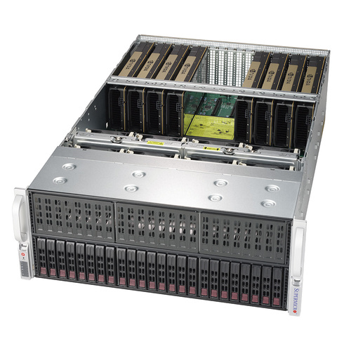 美超微SYS-4029GP-TRT服务器 4U 8路GPU服务器 人工智能深度学习服务器