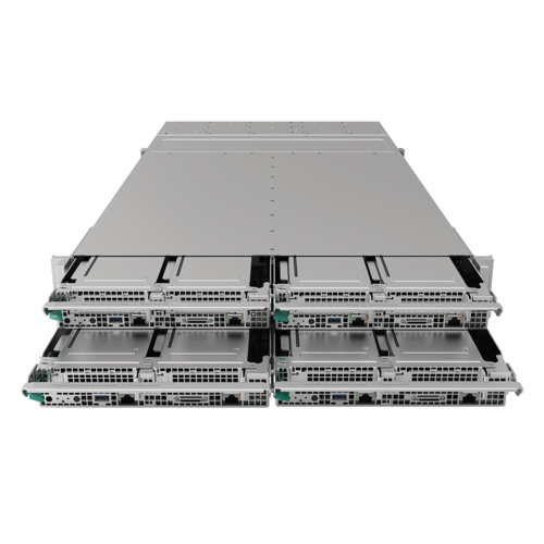英特尔® 服务器系统 S9200WK 多种配置 支持夜冷或风冷 2U四节点高密度服务器