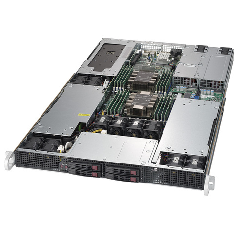 美超微SYS-1029GP-TR 1U服务器 GPU服务器 云计算虚拟化服务器
