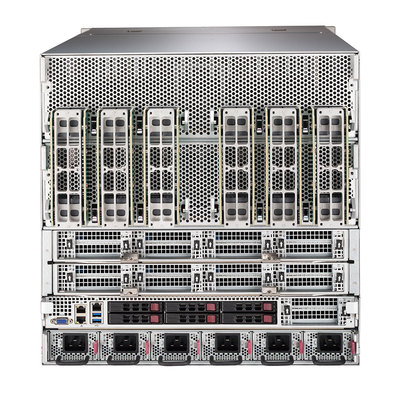 美超微SYS-9029GP-TNVRT 10U AI GPU服务器 supermicro异构服务器 人工智能 深度学习 自动驾驶